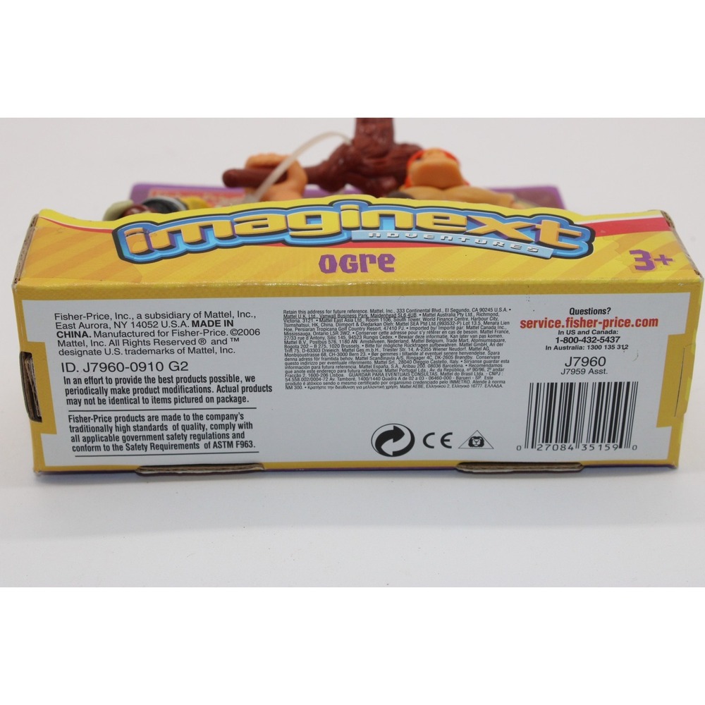 Vintage Imaginext Fisher Price Castle Adventure Ogre 2006 NEW in‎ Box - Picture 5 of 6